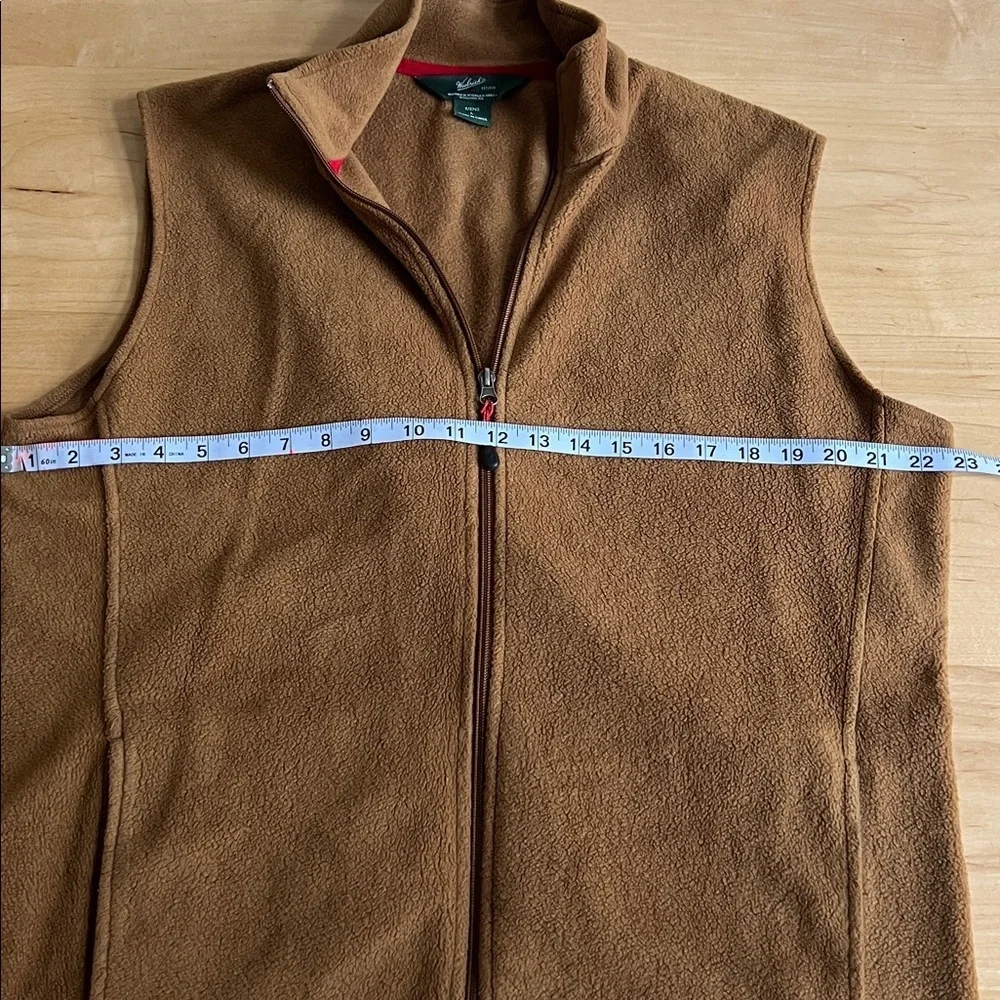Woolrich Tan Fleece Vest